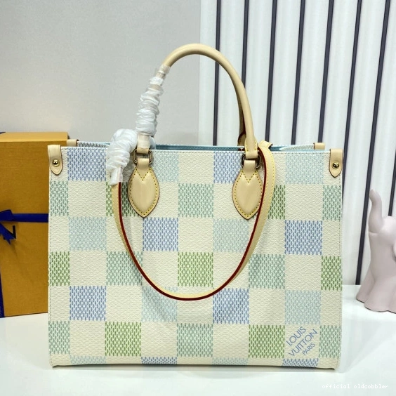 Official oldcobbler MM-35*27*14cm ONTHEGO VUITTON LOUIS 0803